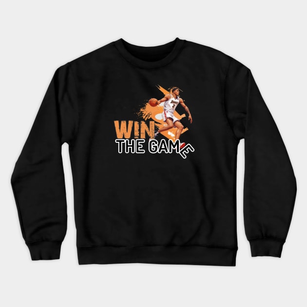 Basketbal Winner Crewneck Sweatshirt by J.Tailor